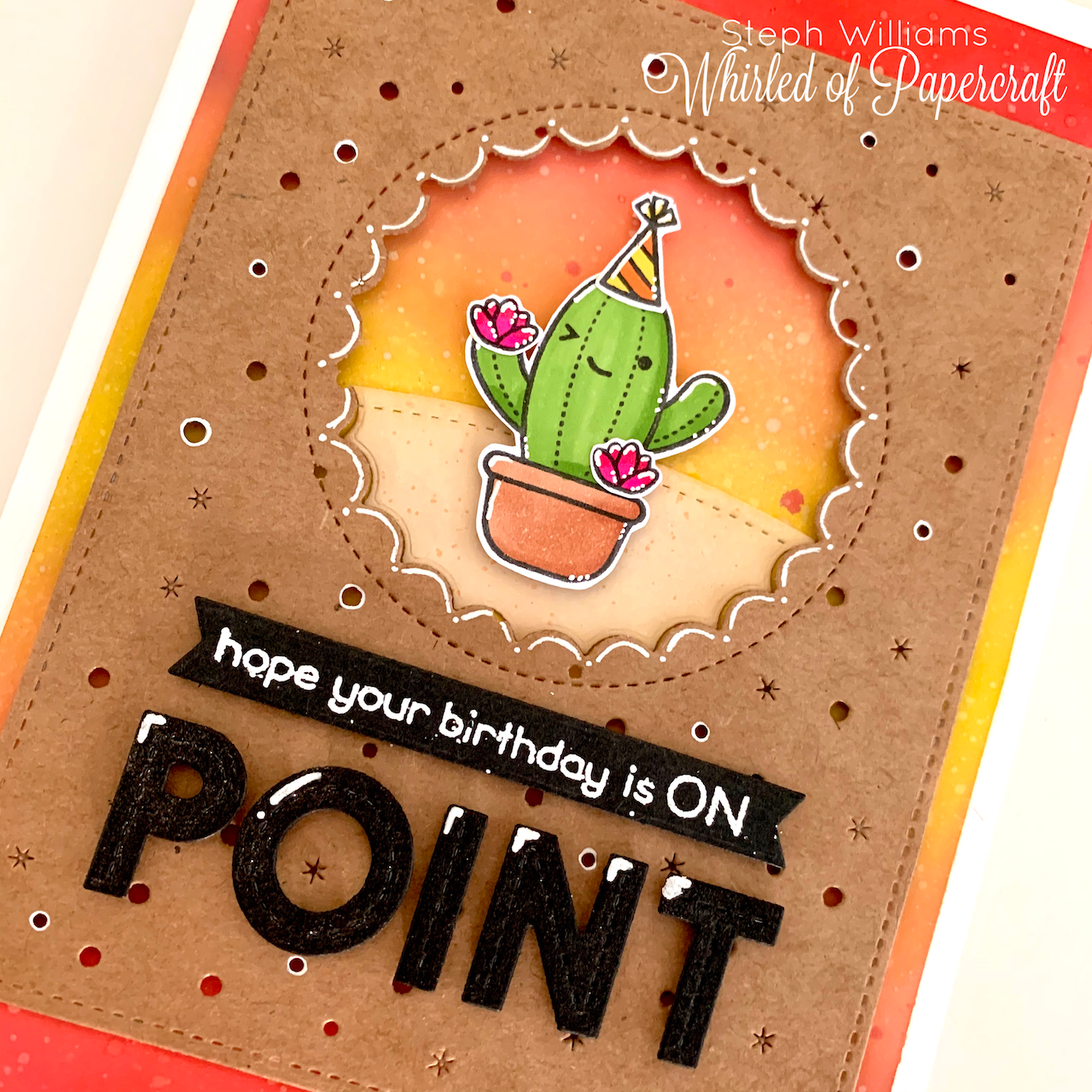 On Point Birthday Card