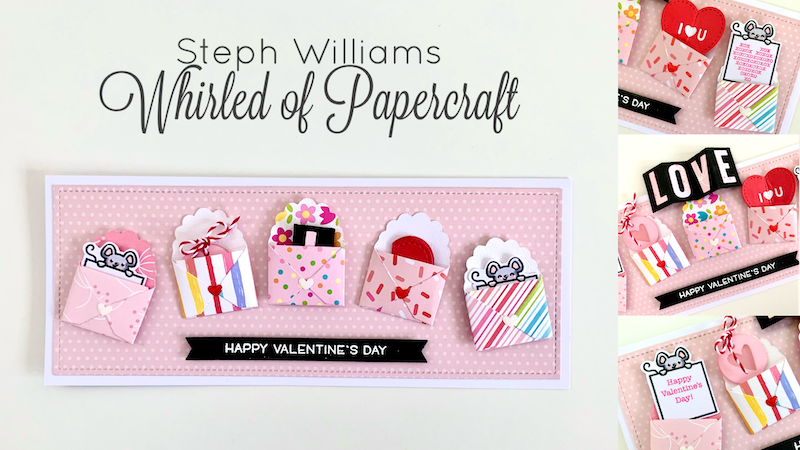 Little Notes – Valentine’s Day Slimline Card