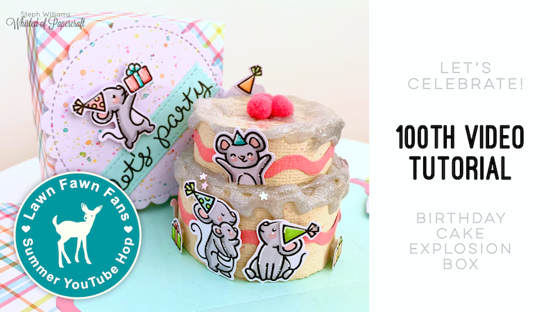 It’s My 100th Video Tutorial! | Lawn Fawn Fans Summer YouTube Hop 2021