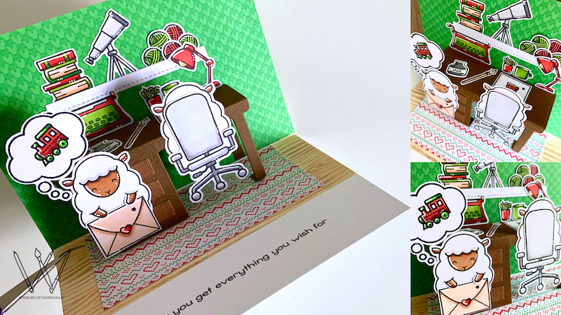 Letters to Santa | Lawn Fawn Baaah Humbug & Love Letters