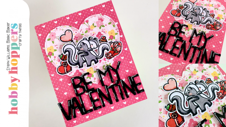 Hobby Hoppers Magic Maker | Simple Valentines Card