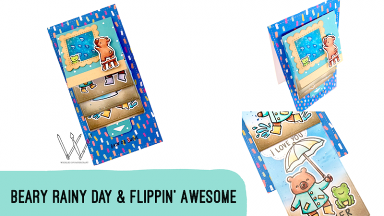 Beary Rainy Day | Lawn Fawn Flippin Awesome